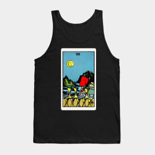 Card #43 - Eight Of Cups - Rider Waite Smith Tarot Tank Top